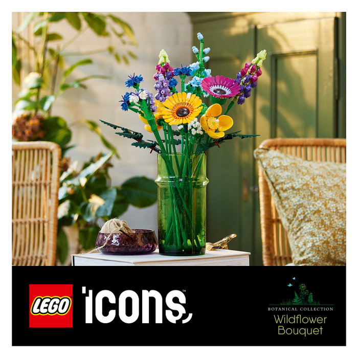 LEGO Icons Ramo de Flores Silvestres 10313 LEGO Icons Ramo de Flores Silvestres 10313