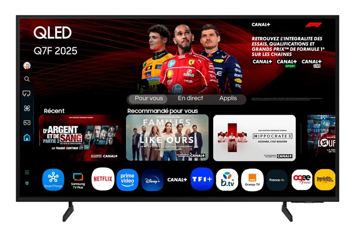 Samsung QLED Q7F TQ65Q7FAAU 65 pulgadas 4K UHD Smart TV Negro