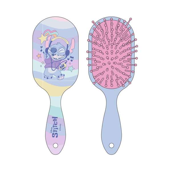 Cerdá Cepillo Rectangular Infantil Stitch Lilac