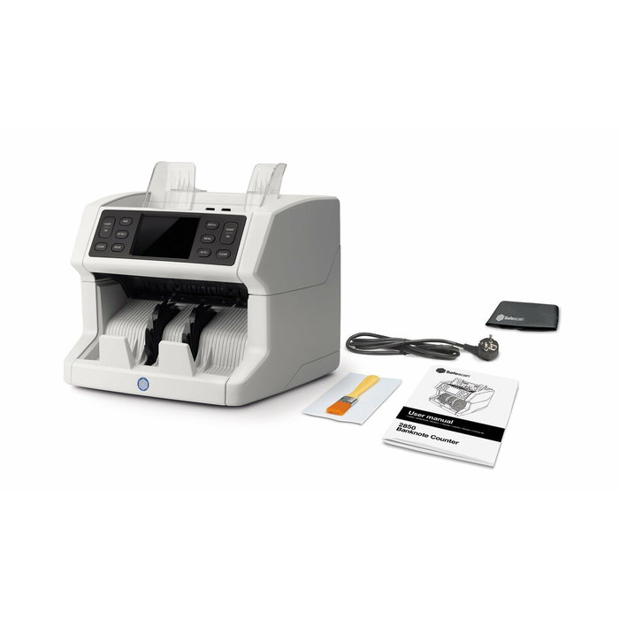 Safescan 2850 Contadora de Billetes con Calculadora y Detector de Falsificaciones Safescan 2850 Contadora de Billetes con Calculadora y Detector de Falsificaciones