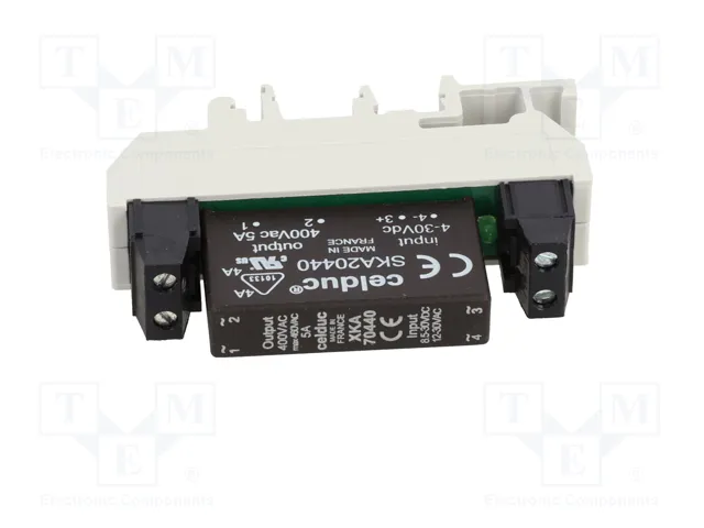 CELDUC XKA Relé semiconductor monofásico 5A 12-440VAC
