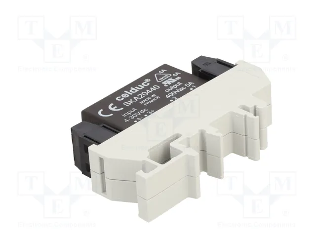 CELDUC XKA Relé semiconductor monofásico 5A 12-440VAC