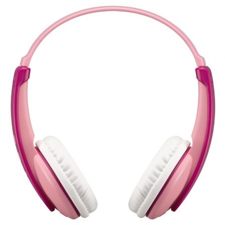JVC HA-KD10W Auriculares Infantiles Tinyphone Inalámbricos Bluetooth con Limitador de Sonido, 16h Batería, Diadema Ajustable Rosas JVC HA-KD10W Auriculares Infantiles Tinyphone Inalámbricos Bluetooth con Limitador de Sonido, 16h Batería, Diadema Ajustable Rosas