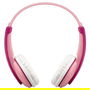 JVC HA-KD10W Auriculares Infantiles Tinyphone Inalámbricos Bluetooth con Limitador de Sonido, 16h Batería, Diadema Ajustable Rosas