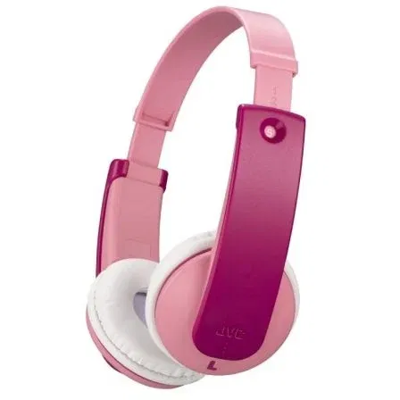 JVC HA-KD10W Auriculares Infantiles Tinyphone Inalámbricos Bluetooth con Limitador de Sonido, 16h Batería, Diadema Ajustable Rosas JVC HA-KD10W Auriculares Infantiles Tinyphone Inalámbricos Bluetooth con Limitador de Sonido, 16h Batería, Diadema Ajustable Rosas