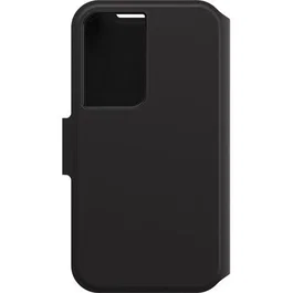 OtterBox Strada Via Series Funda cartera para Samsung Galaxy S22, Negro