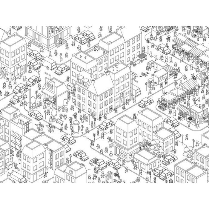 Sd Games Micro Macro: Crime City - Juego de Mesa Cooperativo de Investigación (Ganador Spiel des Jahres 2021) - Para 1-4 Jugadores, Edad 10+