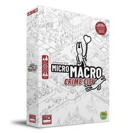 Sd Games Micro Macro: Crime City - Juego de Mesa Cooperativo de Investigación (Ganador Spiel des Jahres 2021) - Para 1-4 Jugadores, Edad 10+