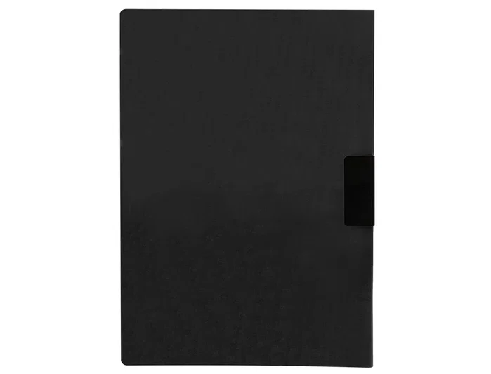 Liderpapel Carpeta Dossier con Pinza Deslizante Negra DIN A4