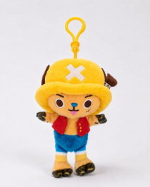 Sakami Merchandise One Piece Llavero de Peluche Chopper x Luffy / Ruffy 11 cm