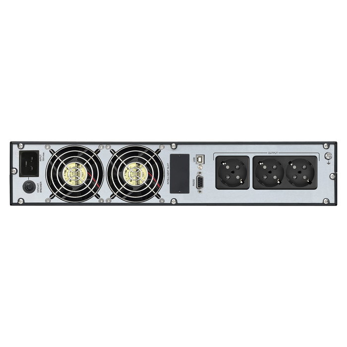 FSP Champ 3K Rack Online UPS 3000VA 2700W - SAI Doble Conversión, Onda Sinusoidal Pura, 3kVA, 2700W, 110-240V, Montaje en Rack 2U