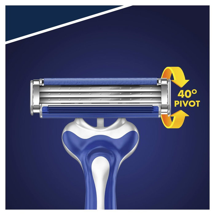 Gillette Sensor3 Comfort Maquinilla de Afeitar Desechable Hombre con 3 Hojas, 4 Unidades Gillette Sensor3 Comfort Maquinilla de Afeitar Desechable Hombre con 3 Hojas, 4 Unidades