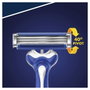 Gillette Sensor3 Comfort Maquinilla de Afeitar Desechable Hombre con 3 Hojas, 4 Unidades