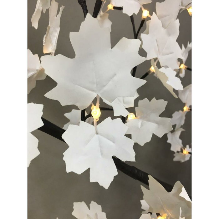 DKD Home Decor White forest Árbol de Navidad Fantasía Blanco Marrón Oscuro 100 x 200 x 100 cm DKD Home Decor White forest Árbol de Navidad Fantasía Blanco Marrón Oscuro 100 x 200 x 100 cm