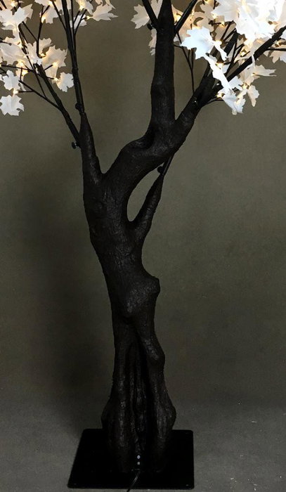 DKD Home Decor Árbol de arce LED White Forest 100x100x200 cm Blanco