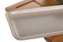 DKD Home Decor Set de 6 piezas de aperitivo en porcelana y bambú Multicolor