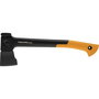 Fiskars Hacha Universal X-series X18 con Hoja S, 445 mm, Negro y Naranja