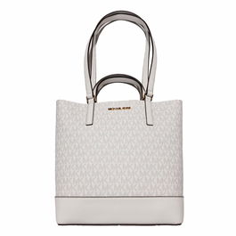 Bolso de Hombro Michael Kors Kelli Blanco 30 x 27 x 9 cm