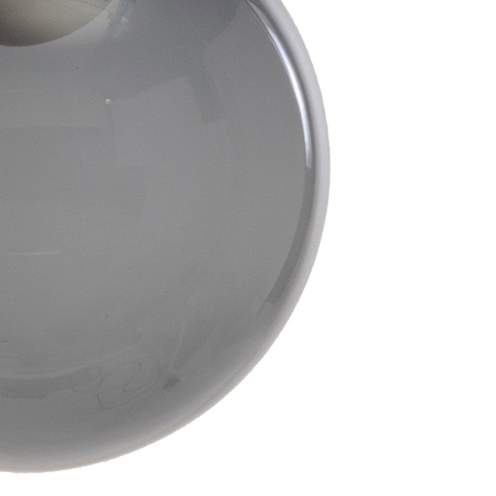 Lámpara Techo Negro-Oro Metal-Cristal 14 X 14 X 26 cm