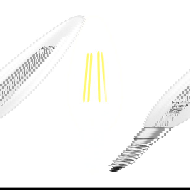 OSRAM LED Classic B 40 Filament DIM P 3.4W 827 Clear E14 Bombilla Regulable Blanco Cálido