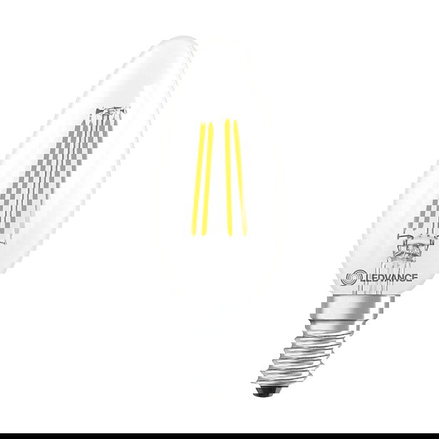 OSRAM LED Classic B 40 Filament DIM P 3.4W 827 Clear E14 Bombilla Regulable Blanco Cálido