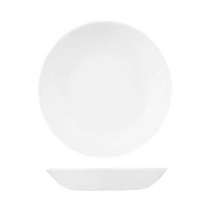 Steelite Taste Bol Coupe 25 cm - Bol Coupe Vitro Porcelana - Plato para Vajilla (Set de 12)