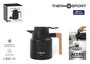 Inde Jarra Termo Acero Wood 850ml (4 Unidades)