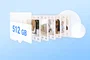 EZVIZ H6c G1 4K Cámara de seguridad IP esférica para interior