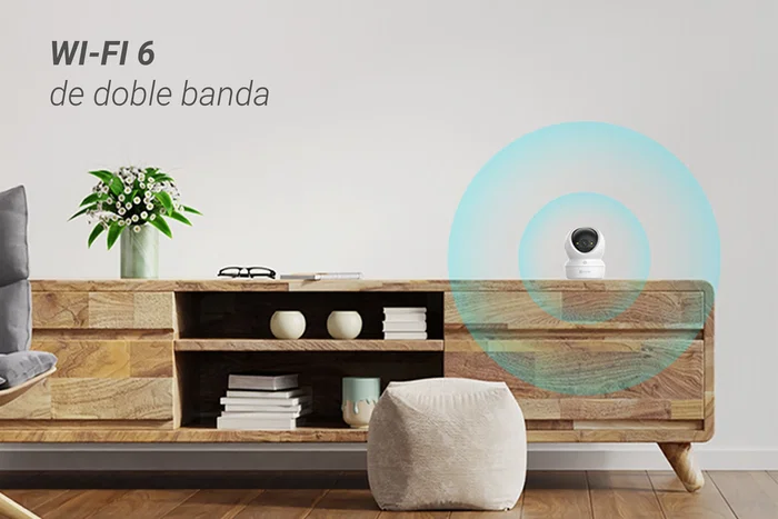 EZVIZ H6c G1 4K Cámara de seguridad IP esférica para interior EZVIZ H6c G1 4K Cámara de seguridad IP esférica para interior