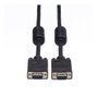 ROLINE 11.04.5270 Cable VGA (D-Sub) Macho a Macho de 20 metros con Núcleo de Ferrita, Negro