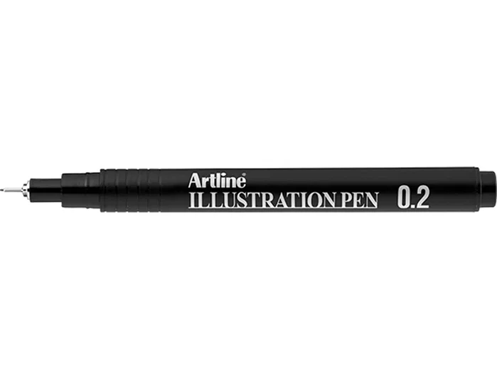Artline Rotulador de Ilustración EK-282ILN Negro 0,2 mm Artline Rotulador de Ilustración EK-282ILN Negro 0,2 mm