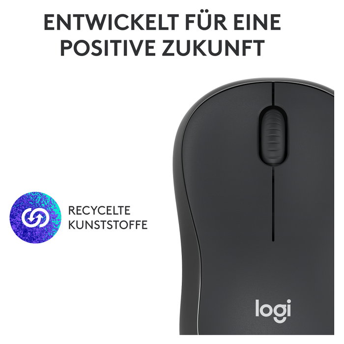 Logitech M240 Silent Bluetooth Grafito