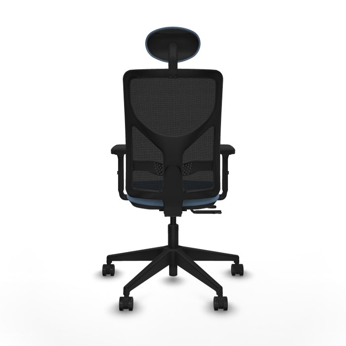 PIQUERAS Y CRESPO Silla de oficina Motilla con mecanismo Sincro/Traslack Azul cielo y Negro PIQUERAS Y CRESPO Silla de oficina Motilla con mecanismo Sincro/Traslack Azul cielo y Negro