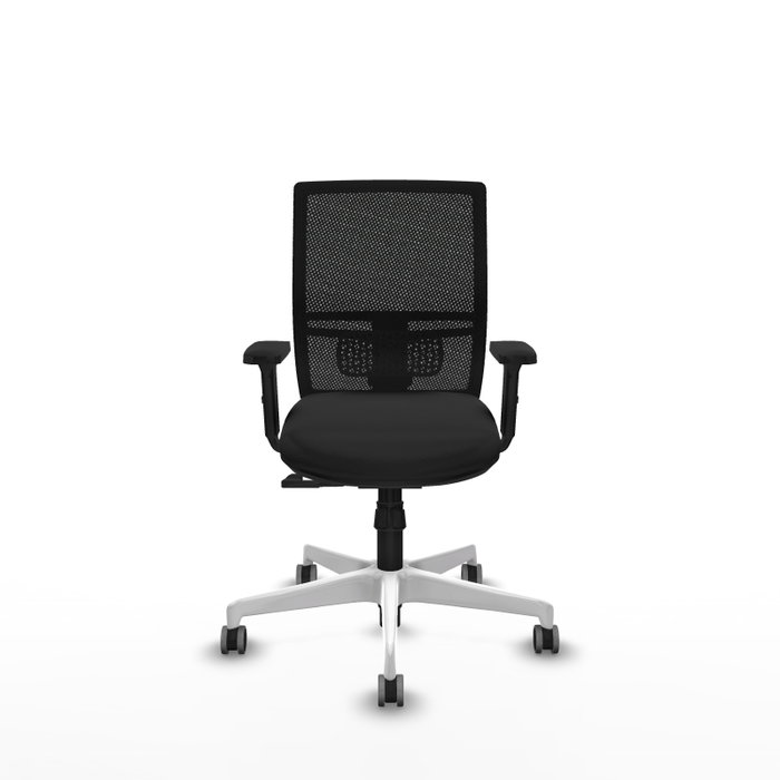 PIQUERAS Y CRESPO Silla de oficina Yunquera con mecanismo Sincro en Negro PIQUERAS Y CRESPO Silla de oficina Yunquera con mecanismo Sincro en Negro