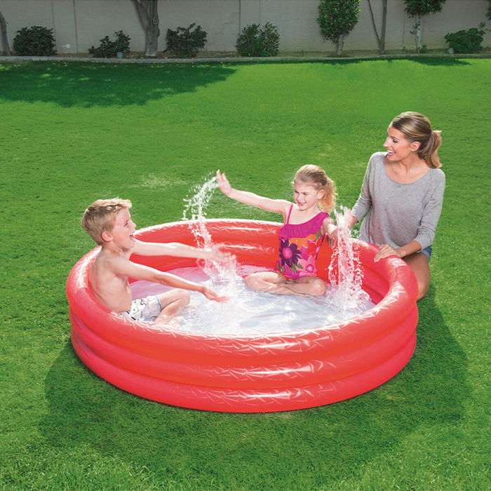 Bestway Piscina Hinchable Infantil 3 Aros Eco Color Surtido 152x30 cm +2 Años Jardin 51026