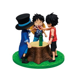 Ichibansho Figura Ace Sabo Luffy One Piece Dramatic Memories Banpresto 10 cm SKU IS69041