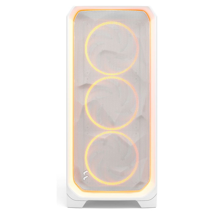 Fractal Design Meshify 3 Midi Torre ATX EATX micro ATX Mini-ITX Blanca Panel de Vidrio Templado RGB Clear Tint