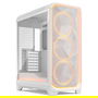 Fractal Design Meshify 3 Midi Torre ATX EATX micro ATX Mini-ITX Blanca Panel de Vidrio Templado RGB Clear Tint