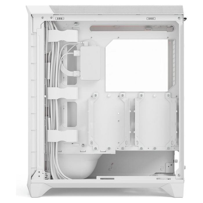 Fractal Design Meshify 3 Midi Torre ATX EATX micro ATX Mini-ITX Blanca Panel de Vidrio Templado RGB Clear Tint