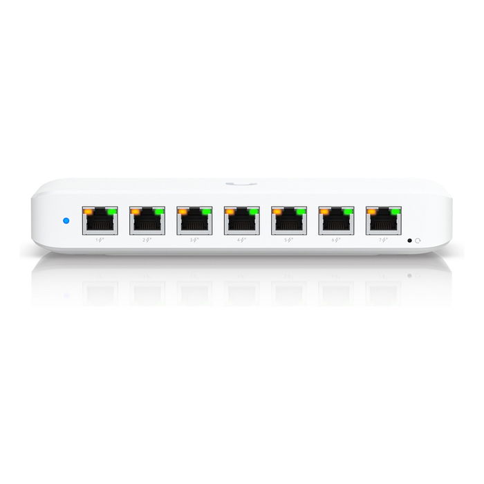 Ubiquiti USW-Ultra-210W Switch Gestionado L2 8 Puertos Gigabit PoE++ 202W Montaje Pared
