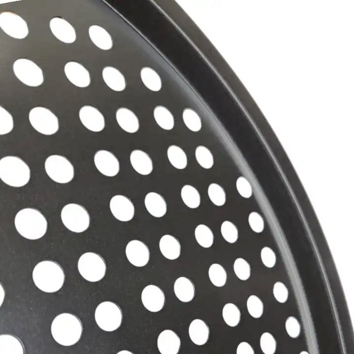 Quttin Molde para Pizza 32.8 cm x 32.8 cm x 1.3 cm, Gris Oscuro (12 Unidades) Quttin Molde para Pizza 32.8 cm x 32.8 cm x 1.3 cm, Gris Oscuro (12 Unidades)