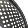 Quttin Molde para Pizza 32.8 cm x 32.8 cm x 1.3 cm, Gris Oscuro (12 Unidades)
