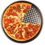 Quttin Molde para Pizza 32.8 cm x 32.8 cm x 1.3 cm, Gris Oscuro (12 Unidades)