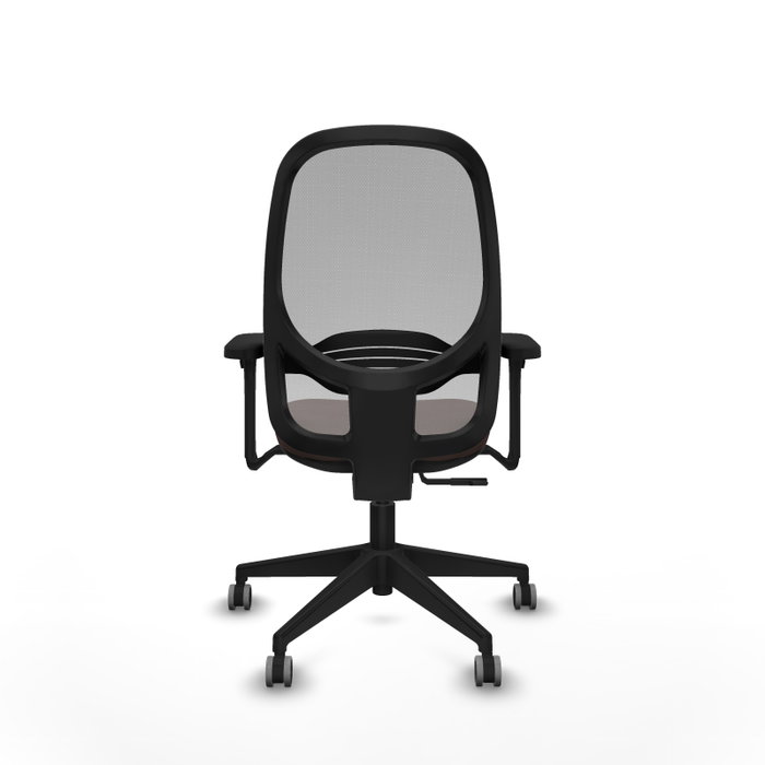 PIQUERAS Y CRESPO Silla de oficina Cilanco con mecanismo Sincro, Marrón oscuro y Gris PIQUERAS Y CRESPO Silla de oficina Cilanco con mecanismo Sincro, Marrón oscuro y Gris
