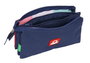 Portatodo Triple Benetton Flag Azul marino 22 x 12 x 3 cm