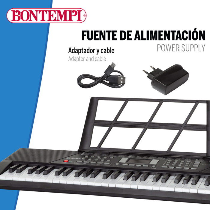 Bontempi Órgano Electrónico con 61 Teclas