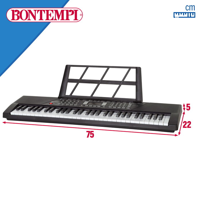 Bontempi Órgano Electrónico con 61 Teclas
