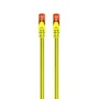 Ewent IM1011 Cable de red RJ45 UTP Cat6 1m Amarillo, Latiguillo de Ethernet, U/UTP, para Redes 10/100/1000 Mbps