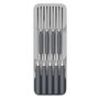 Joseph Joseph DrawerStore Organizador de Cuchillos Compacto Gris