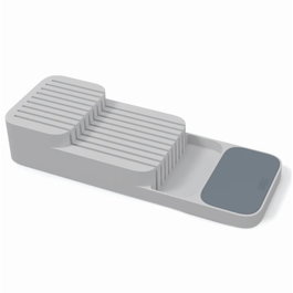 Joseph Joseph DrawerStore Organizador de Cuchillos Compacto Gris